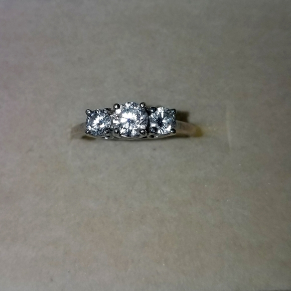 Jewelry - White gold and lab created diamonds